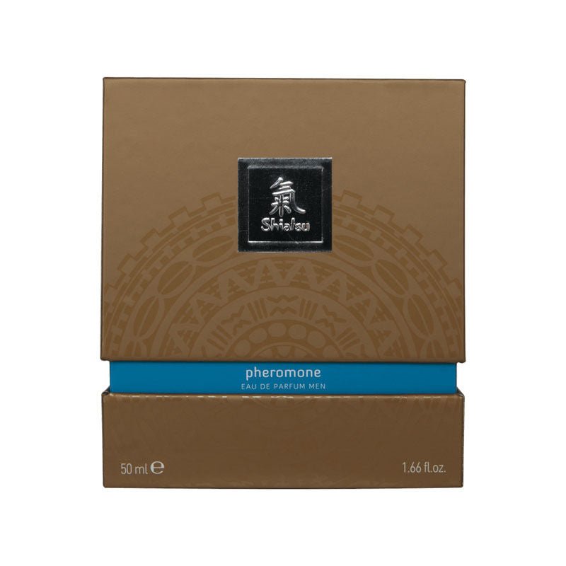 Shiatsu - pheromone eau de parfum men - light -  box front view | Flirtybay.com.au